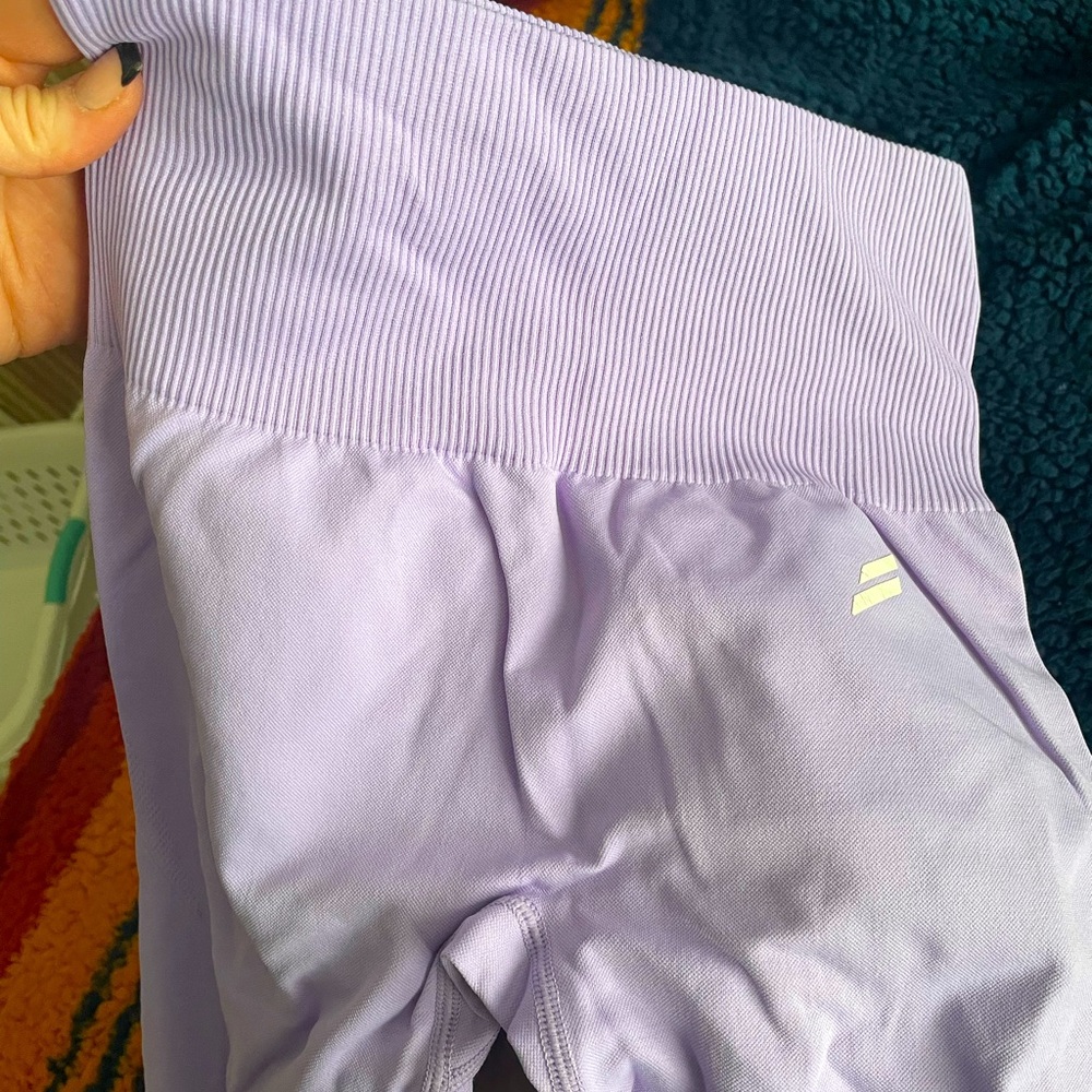 Do you even set. Both pieces worn once. Medium bra medium legging in purple.